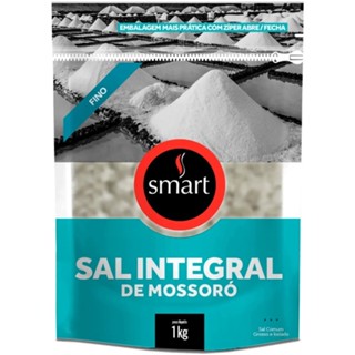 Sal Marinho Integral de Mossoró Fino - Smart 1kg em Oferta na Shopee