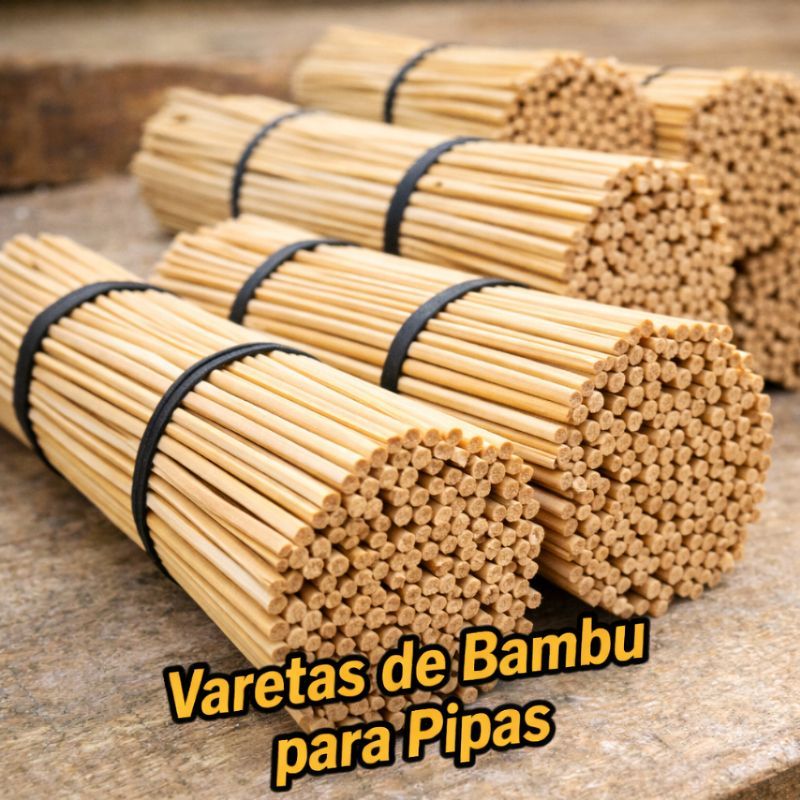 Varetas de Bambu Profissionais para Pipas, Raias e Papagaios