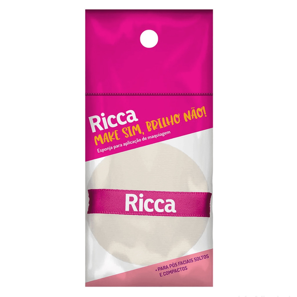 Ricca - Puff Para Maquiagem Médio (2uni)