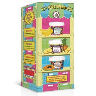 Kit Feira Cronolola Bemdita Ghee - 100g Nutrição Hidratação e Reconstrução Lola Cosmetics em Oferta na Shopee