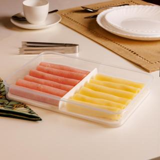 Porta Frios com Divisória e Tampa Hermética Lyor Branco em Oferta na Shopee