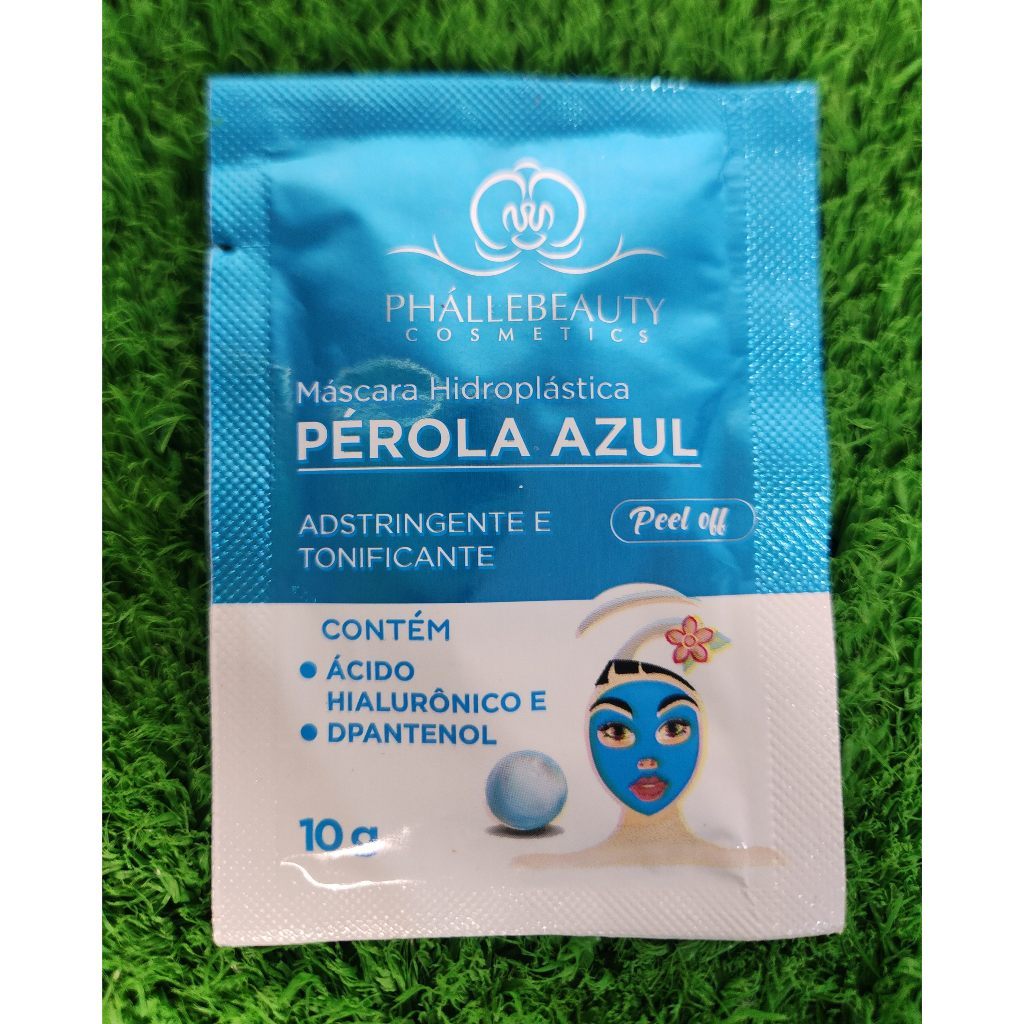 Máscara Facial Pérola Azul - Phállebeauty