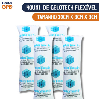 Kit Gelo em gel artificial flexivel reutilizável 45 ml gelox bolsa de gelo Gelotech Conservação Alimento Medicamentos em Oferta na Shopee