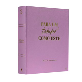 Bíblia Mulheres Um Tempo Como Este | Viviane Martinello | NVT | Espaço Para Anotações | Capa Dura Lilás em Oferta na Shopee