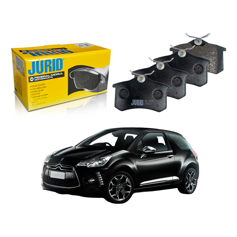 Pastilha Freio Traseira Ds3 1.6 2012 A 2016