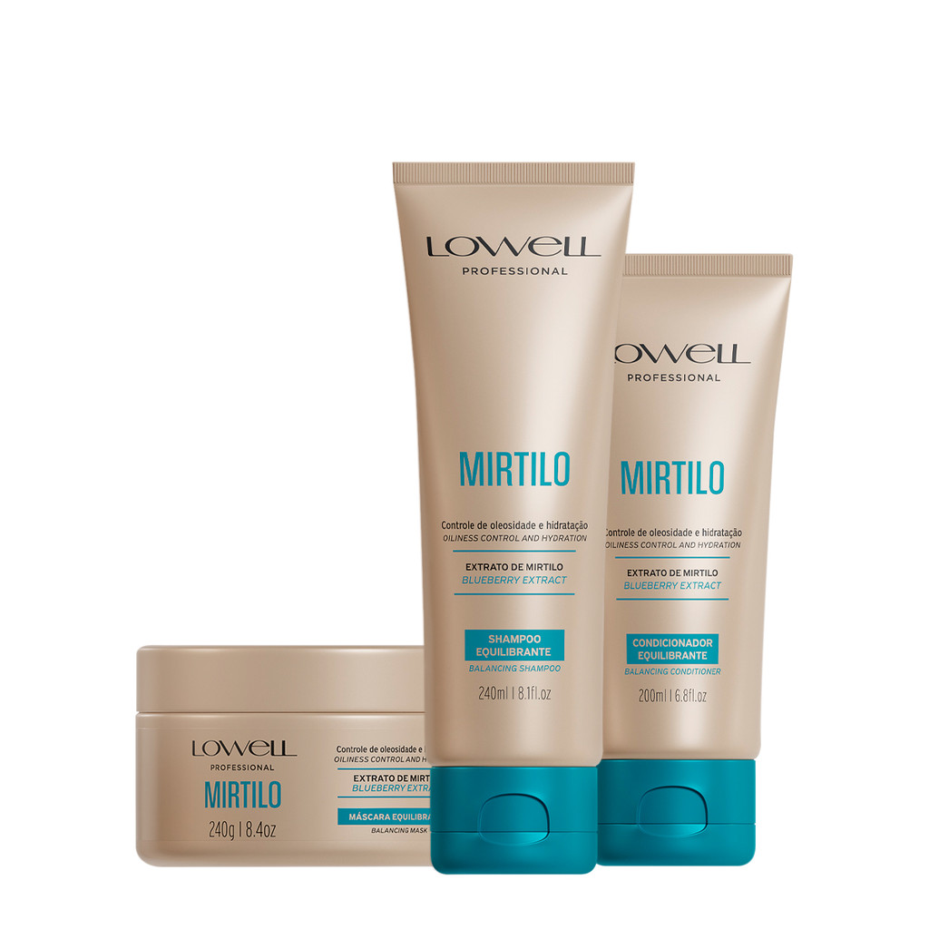 Lowell Extrato de Mirtilo Duo Home Care e Mascara 240g em Oferta na Shopee