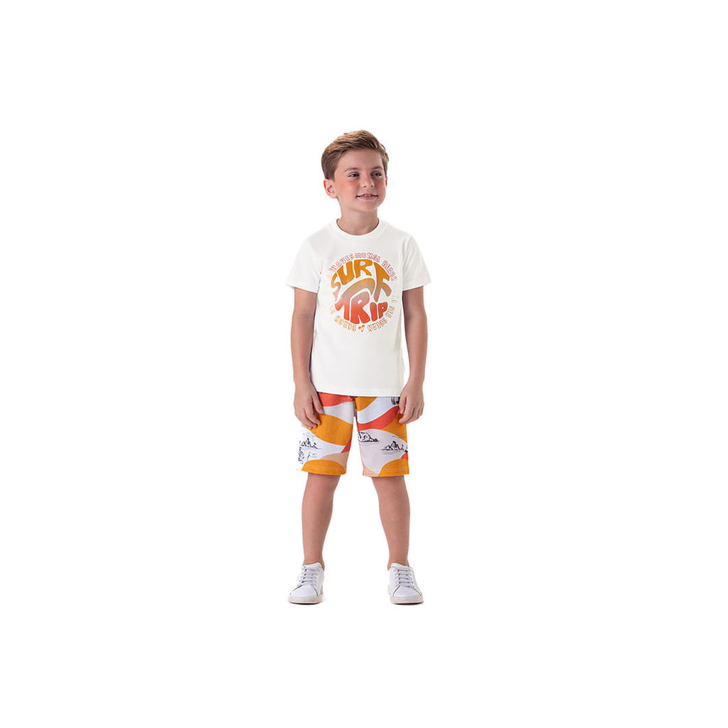 Conjunto Curto Surf Trip Menino Marisol