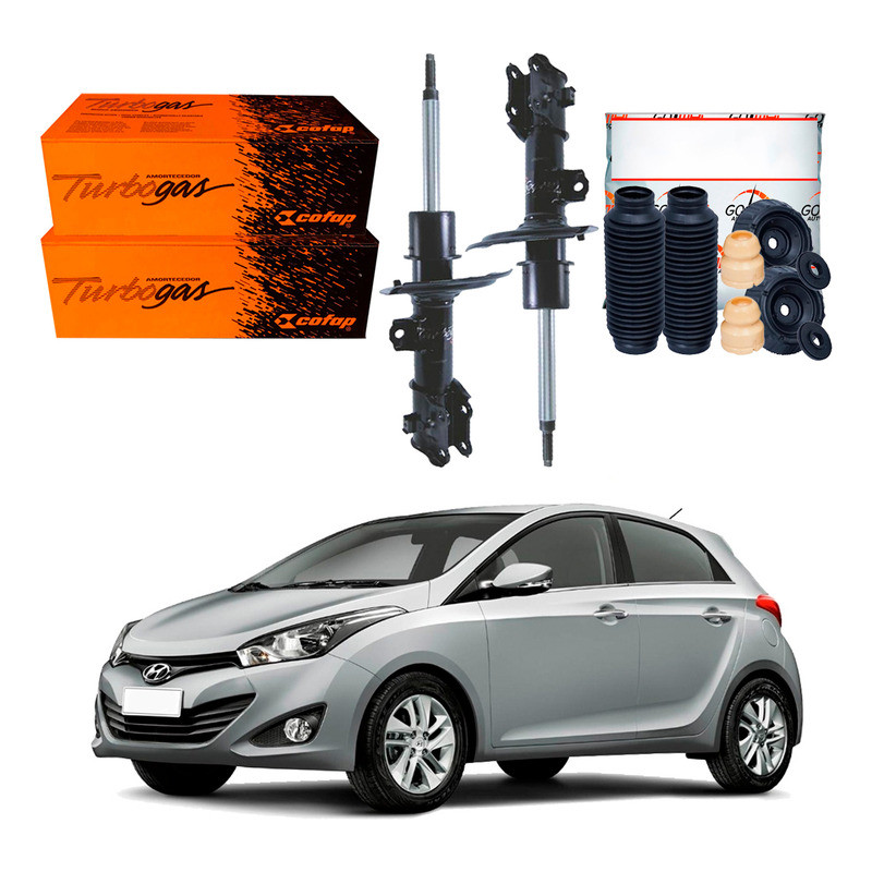 Kit Amortecedor Dianteiro. Hb20 1.0 1.6 2012 A 2015 em Oferta na Shopee