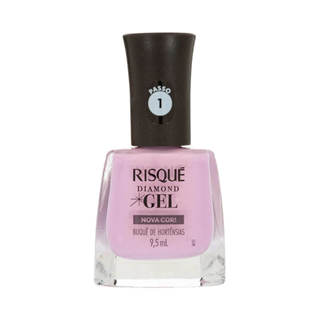 Esmalte Risqué Diamond Gel Buquê de Hortênsias em Oferta na Shopee