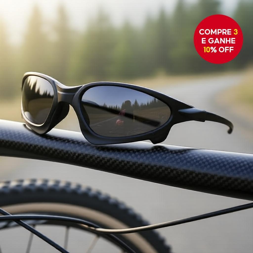 Óculos de Sol Vintage Masculinos - Armação Leve com Bloqueio UV para Ciclismo/Motocicleta em Oferta na Shopee