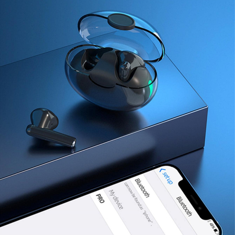 Fone De Ouvido In-ear Sem Fio Com Microfone Bluetooth 5 Earset