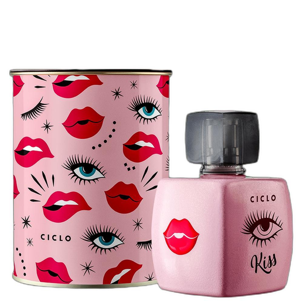 Kiss Ciclo Cosméticos Colônia Lata - Perfume Feminino 100ml