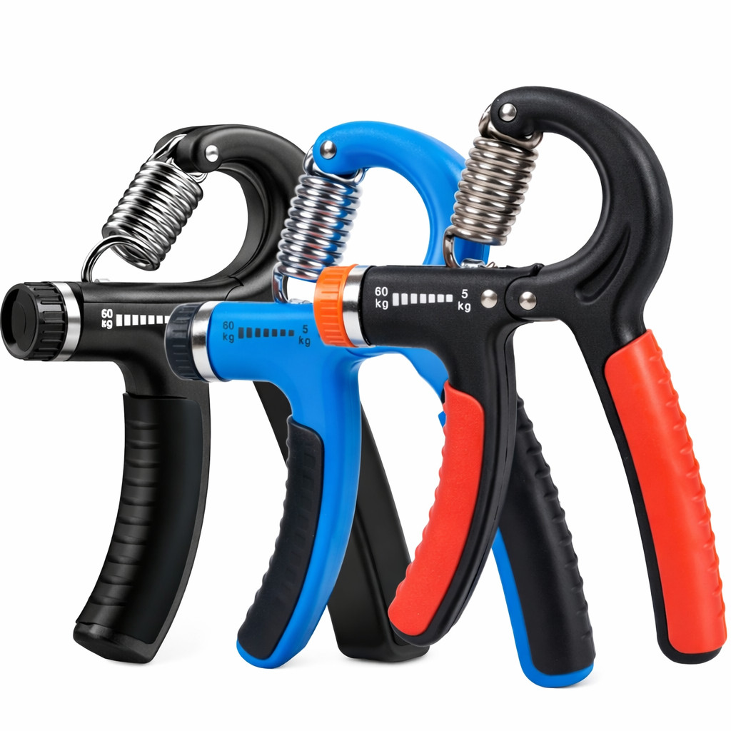 Hand Grip Flexor De Punho Com Mola Ajustável Antebraço Mãos Fisioterapia Exercício