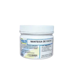 Manteiga de cacau pura 250g - cosméticos