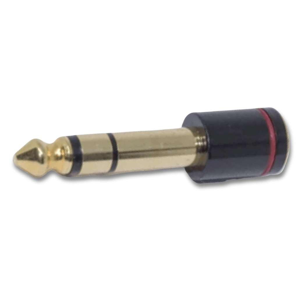 Adaptador Plug P2 Fêmea Para P10 Macho Estéreo Profissional Fone Mesa De Som Teclado