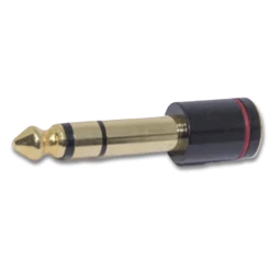Adaptador Plug P2 Fêmea Para P10 Macho Estéreo Profissional Fone Mesa De Som Teclado
