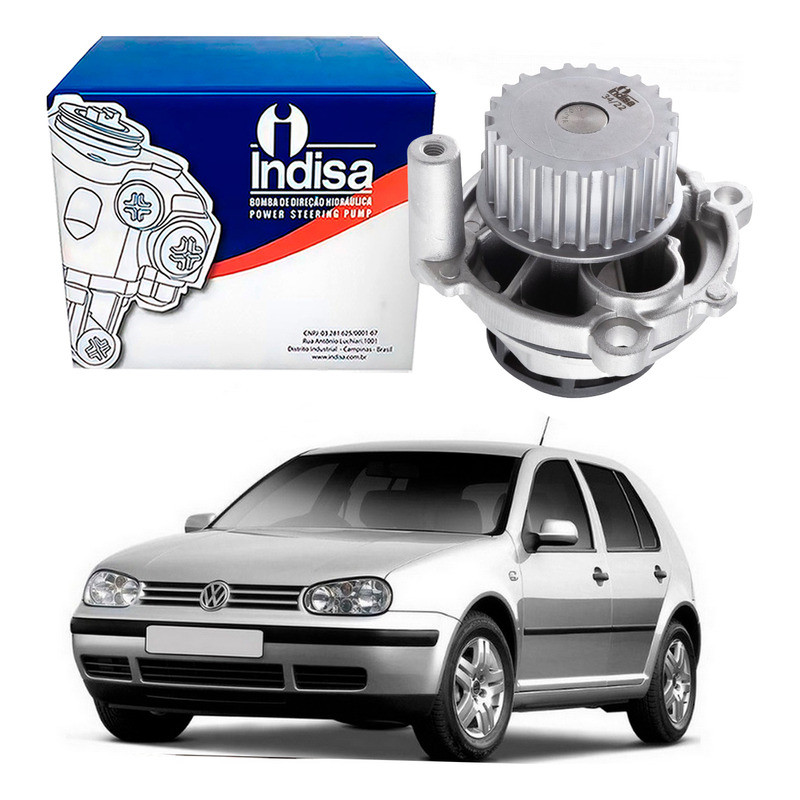 Bomba Dagua Motor Indisa Volkswagen Golf 1.6 1999 A 2001
