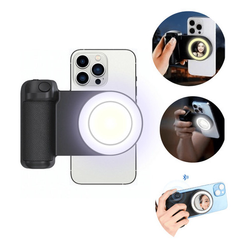 Luz Led Profissional Celular Vira Câmera Ring Light Disparo
