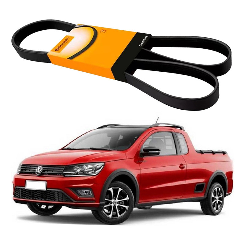 Correia Alternador Saveiro G7 1.6 8v 2017 A 2023 em Oferta na Shopee