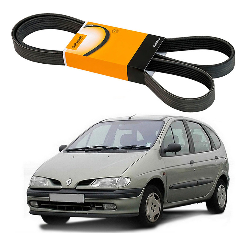 Correia Alternador Scenic 1.6 16v 2002 A 2005