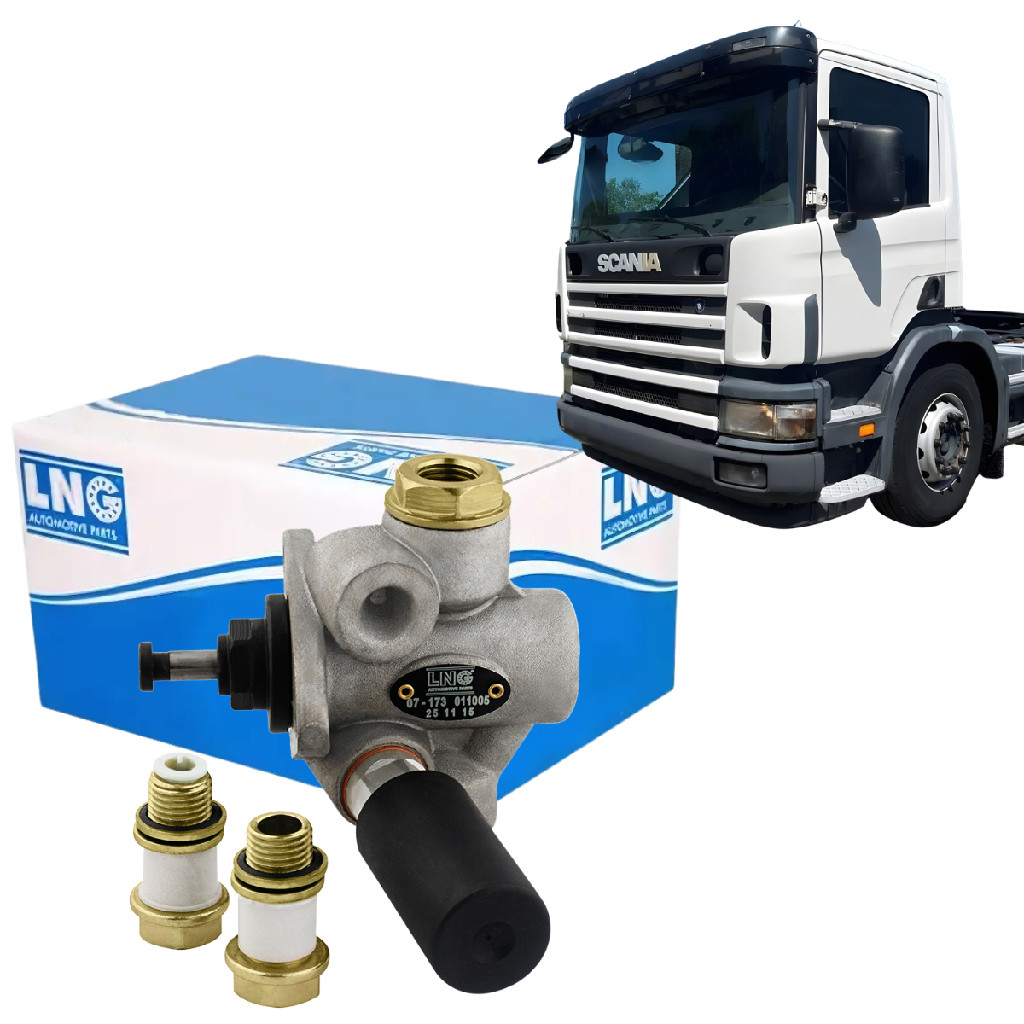 Bomba Alimentadora Manual Scania P94 F94 L94 Volvo B7R Compatível