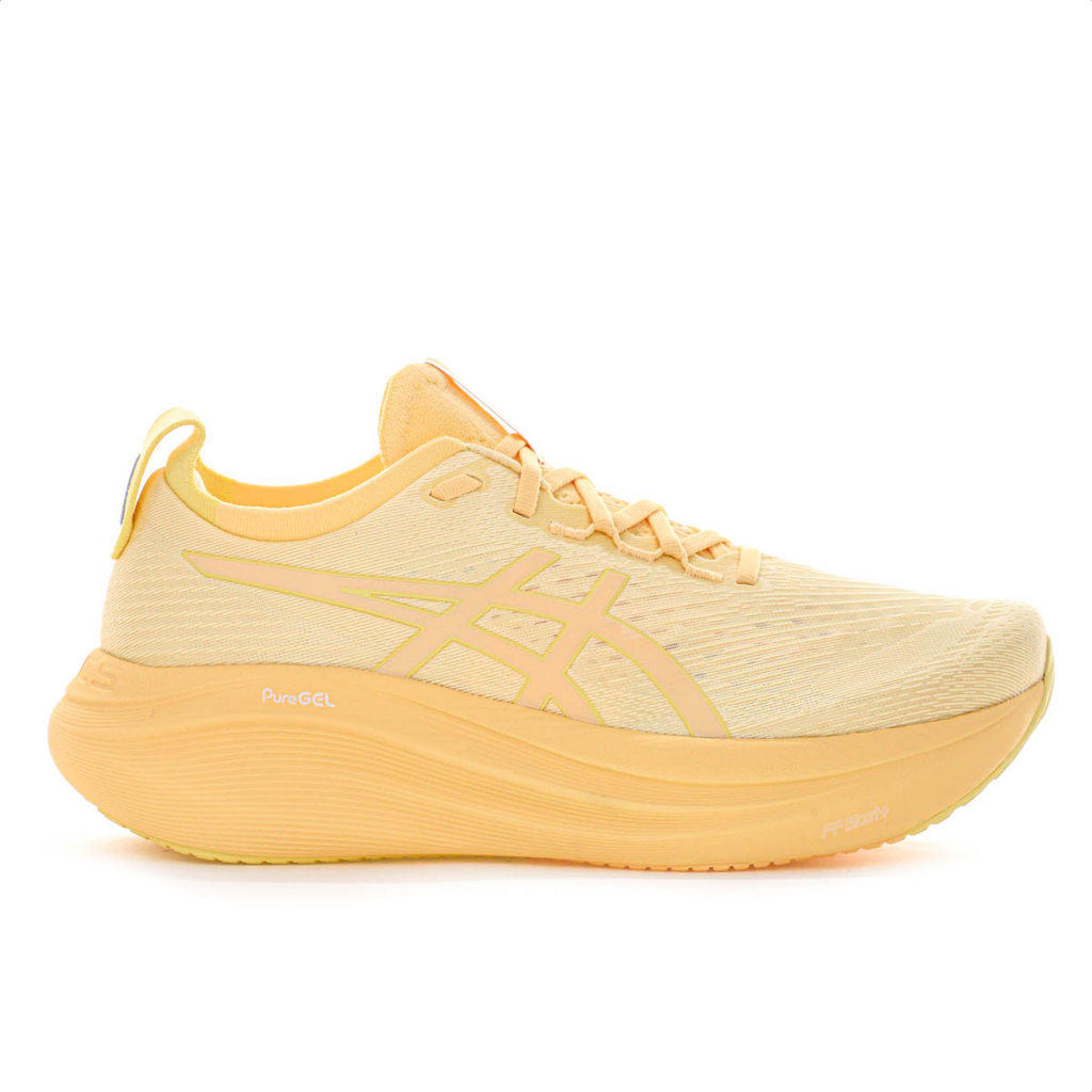Tênis Asics Gel Nimbus 27 Lite Show Laranja Claro - Masculino