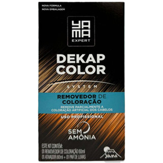 DEKAPCOLOR SYSTEM REMOVEDOR DE COLORAÇÃO YAMÁ 120ML em Oferta na Shopee