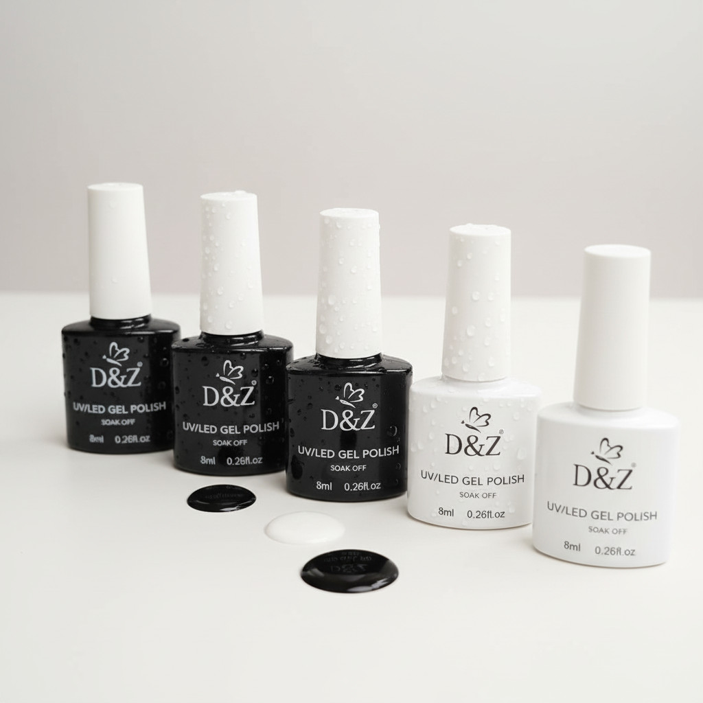 Esmalte em Gel D&Z 8 ml – Alta Cobertura, Secagem Rápida LED/UV, Brilho Intenso e Fixação Perfeita em Oferta na Shopee