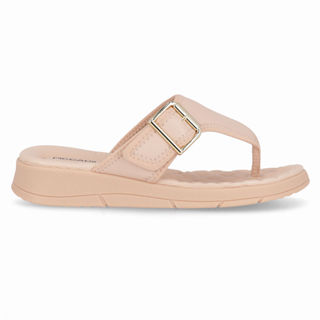 Chinelo Esporão Anabela Médio Rose em Oferta na Shopee