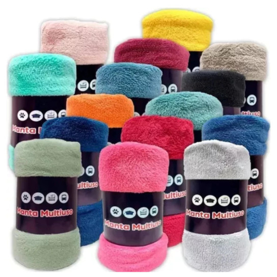 Mantas Soft para PET/ BEBE/ Mantinha Macia / Manta multiuso LISA E ESTAMPADA / Coberta para PET