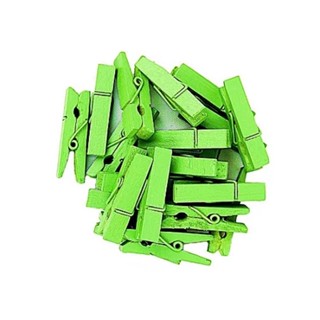 Mini Pregador de Madeira 3,5 cm Verde Prendedor de Fotos Lembrancinha Artesanato Scrapbook Natal em Oferta na Shopee