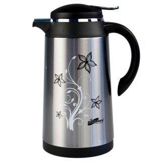 Garrafa Térmica Inox 1L. Ampola de Vidro e Gatilho-Daydays
