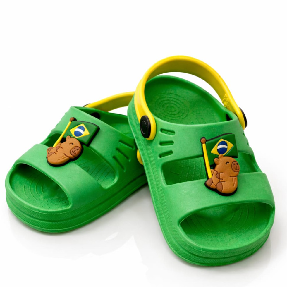 Sandália Infantil Papete Masculina e Feminina Fofurinha Menina e Menino Confortável