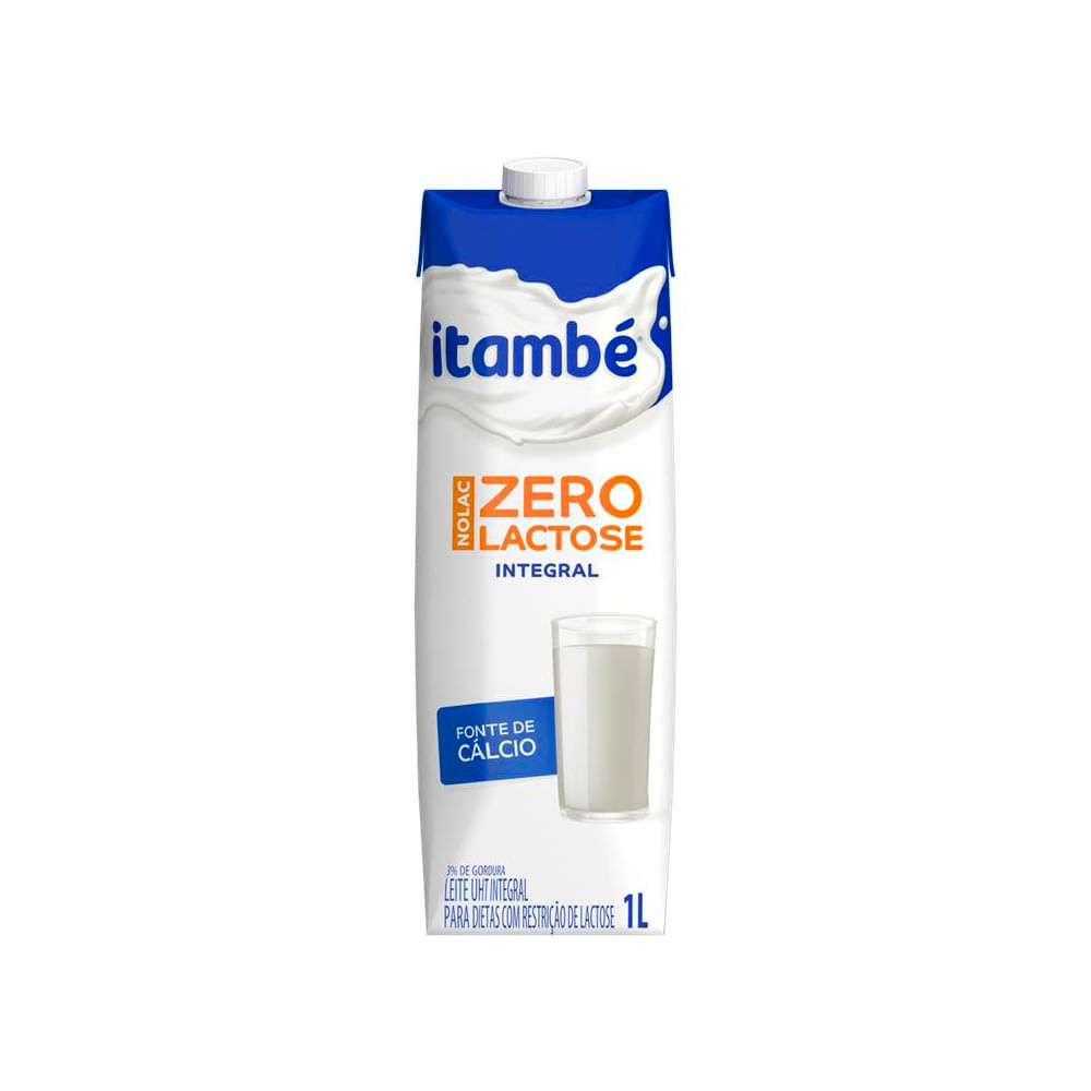 Leite Integral Itambé Zero Lactose Nolac 1 Litro em Oferta na Shopee