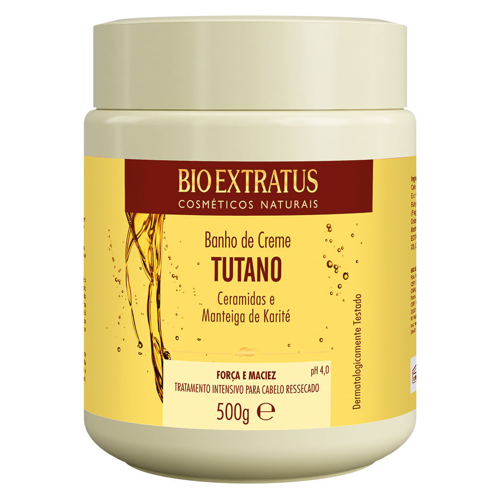 Banho De Creme Bio Extratus Tutano Ceramidas 500g em Oferta na Shopee