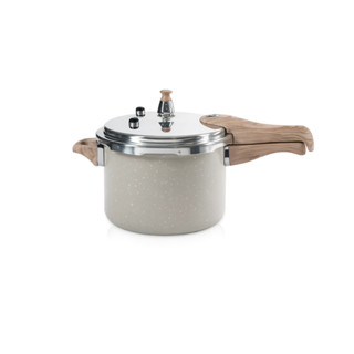 Panela de pressão 4,5l cream oster em Oferta na Shopee