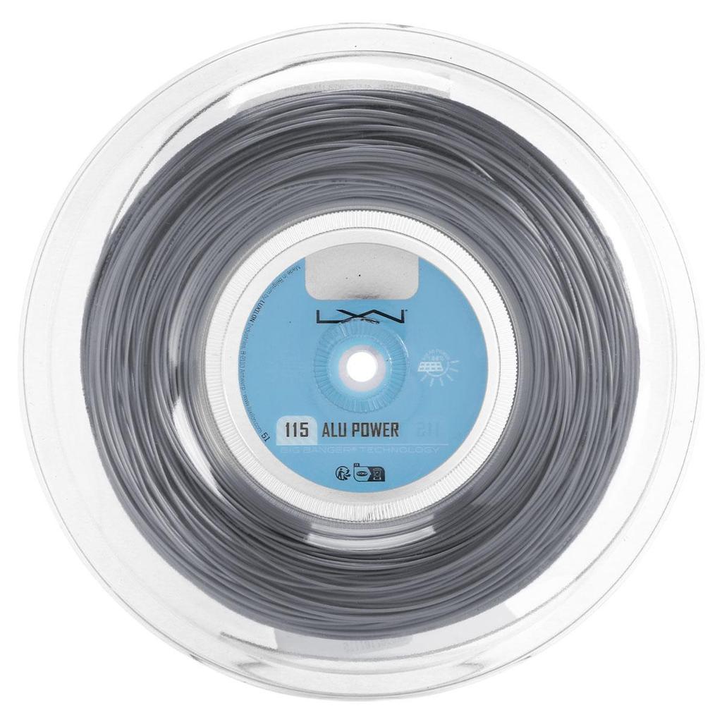 Corda Luxilon Alu Power 18 1.15mm Prata Rolo com 200 Metros