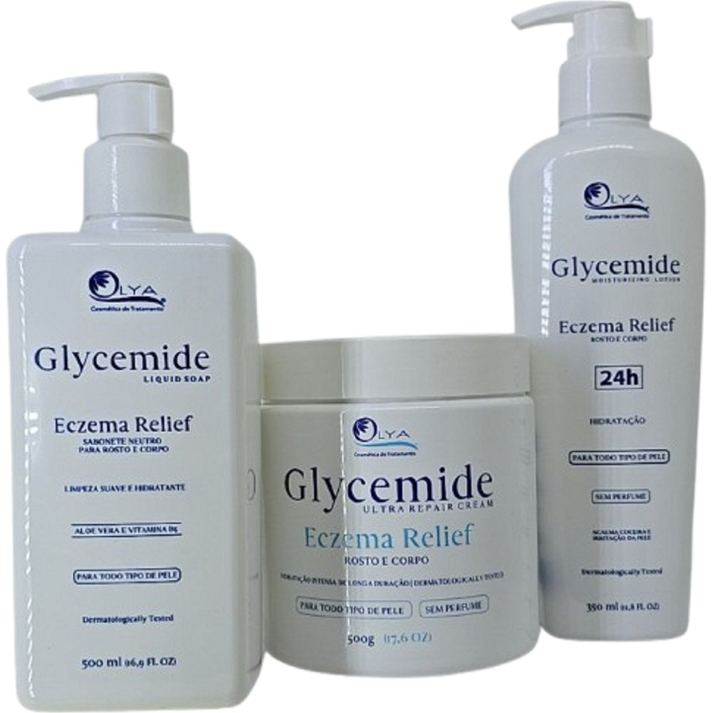 Sabonete Neutro 500ml Glycemide Olya Cosmetica
