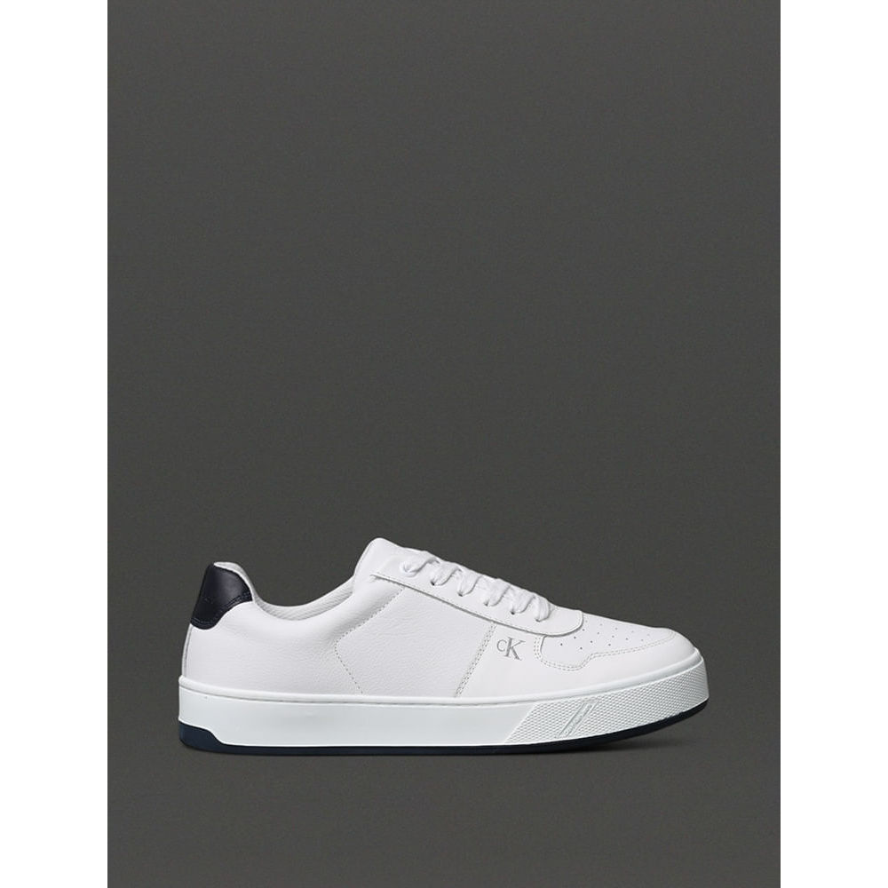 Tênis Masculino Palito Small Calvin Klein Jeans - Branco 2 em Oferta na Shopee