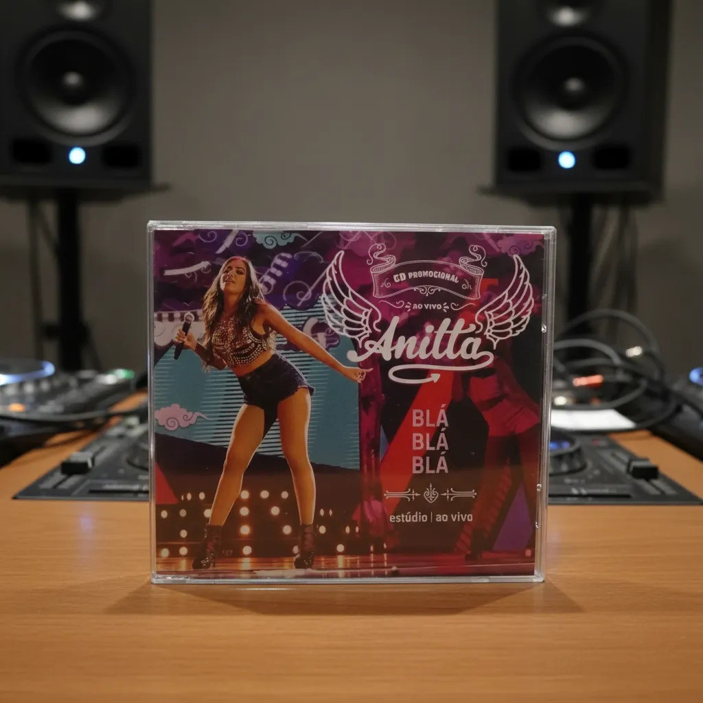 Cd Anitta Blá Blá Blá Promo Warner Música Físico 2014
