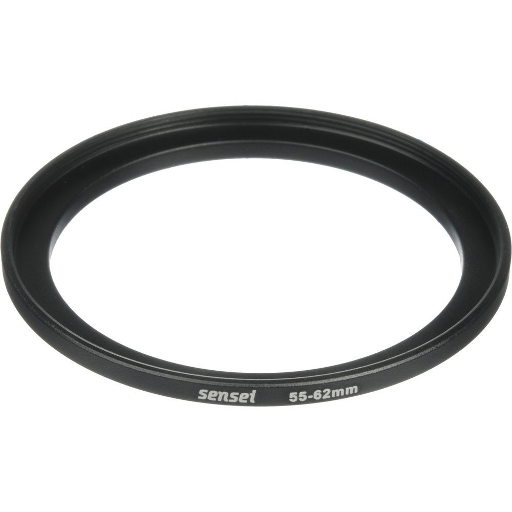 Anel adaptador Step-Up Sensei 55-62mm para filtro de lente