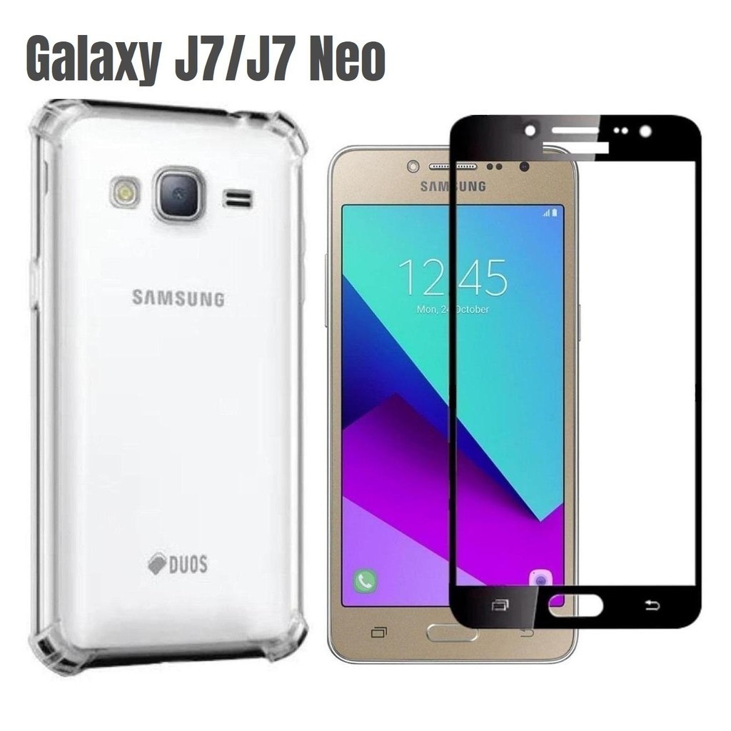 Película ou Capa Capinha Para Samsung Galaxy J7/J7 Neo/J700/J701 em Oferta na Shopee