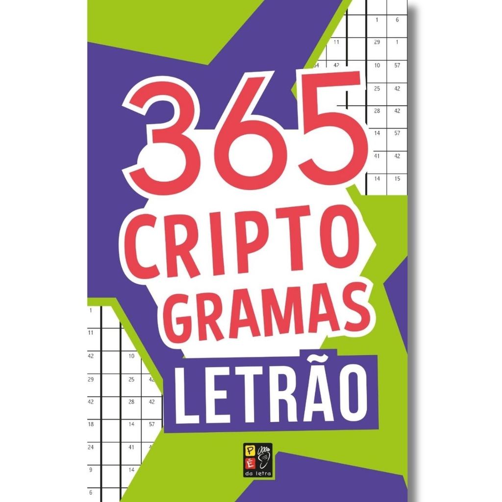 365 Criptogramas & Passatempos | Letrão