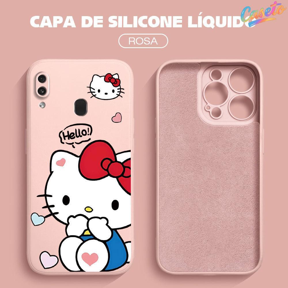 Capinha Para Samsung Galaxy A30 A20 Capa de Celular de Silicone Preta Estilo Minimalista YT0341