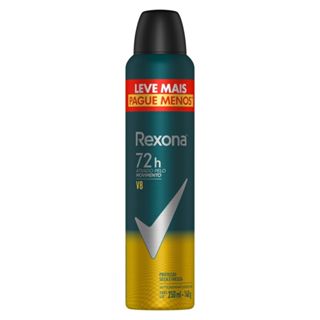 Desodorante Antitranspirante Aerosol Masculino Rexona V8 72h 250ml Leve Mais Pague Menos em Oferta na Shopee