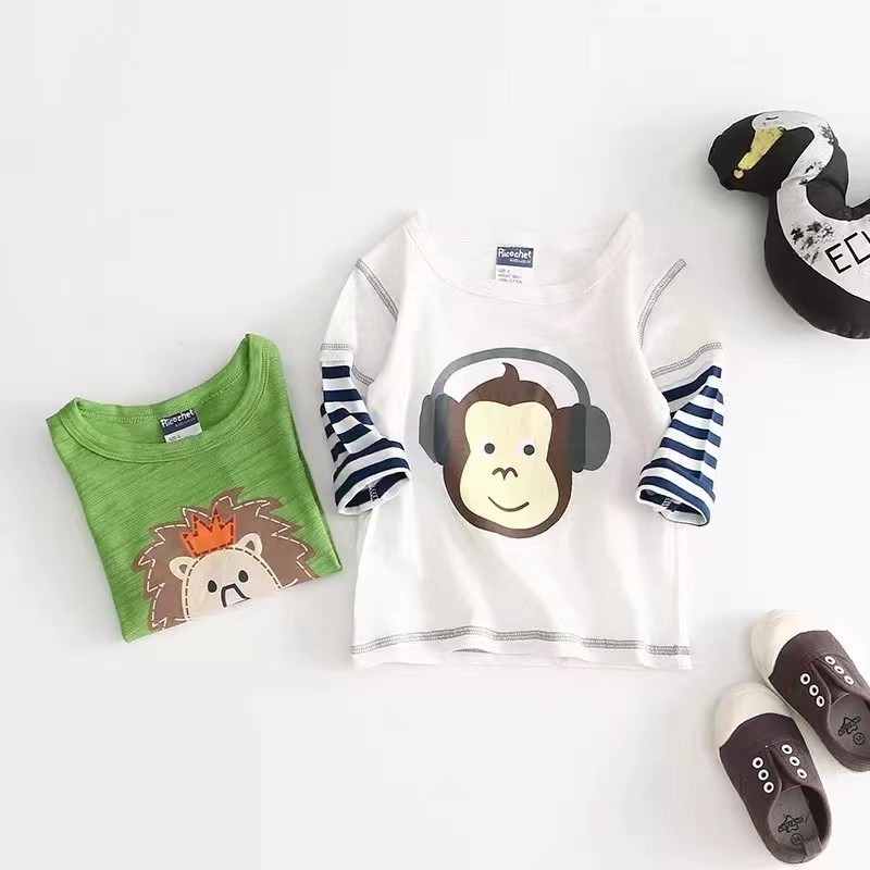 Comércio exterior europeu americano pedido Original pequeno médio grande meninos crianças roupas de manga comprida prima