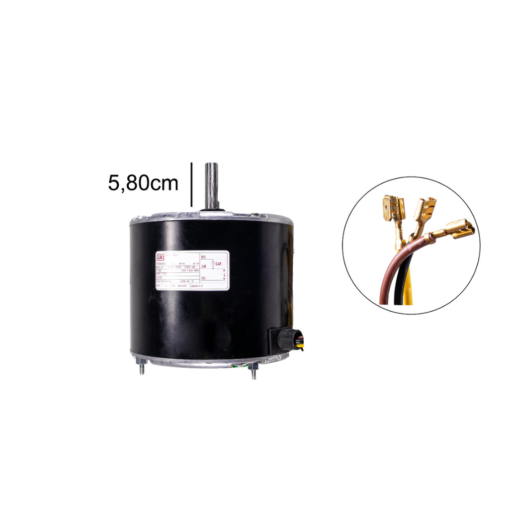 MOTOR VENTILADOR DA CONDENSADORA SPLIT SPRINGER CARRIER  90.000 BTUS - 25901111