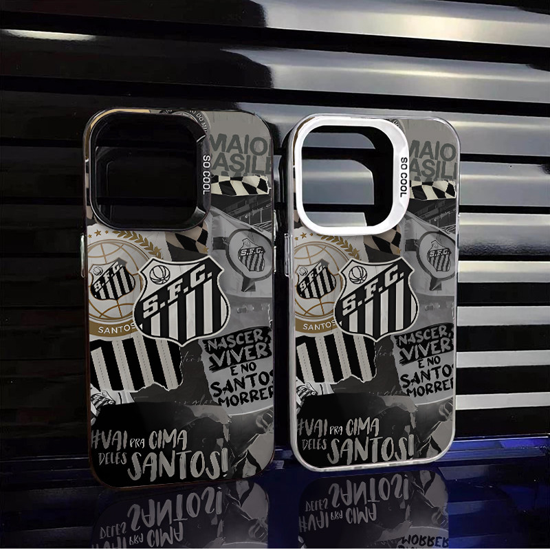 Capa de celular Clube de futebol Santos Para Samsung Galaxy A07 A05 A05S A10S A04E A03 A10 A11 A32 A51 A71 Capa