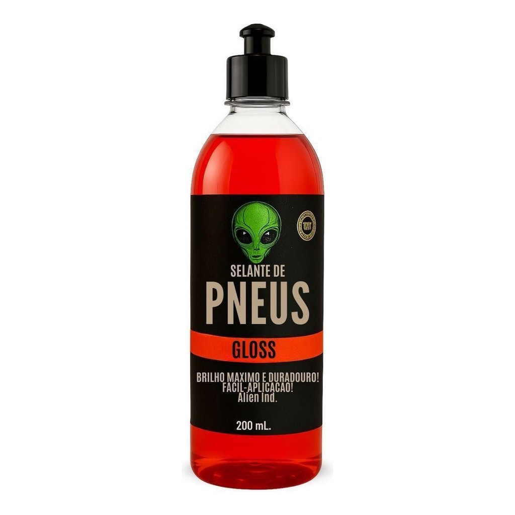 Revitalizador De Pneu Alien 200ml Longa Duração