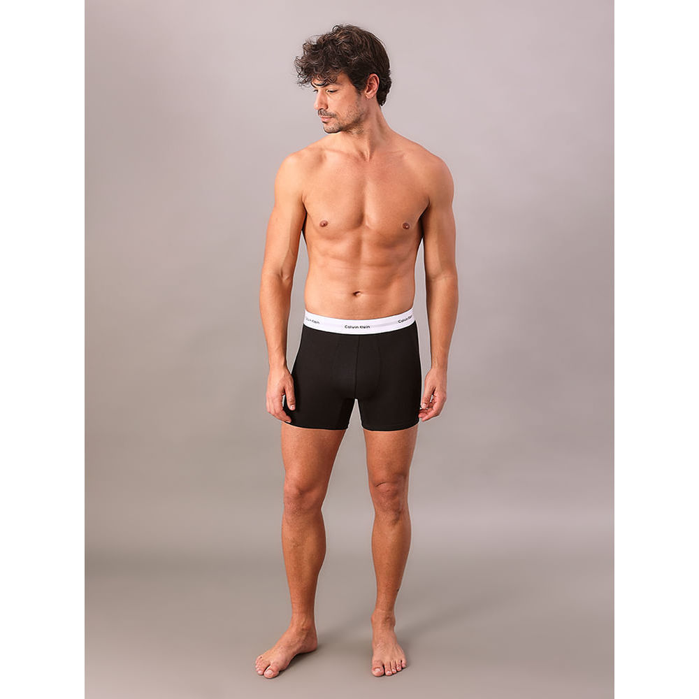 Cueca Boxer Modal Modern Calvin Klein Underwear - Preto